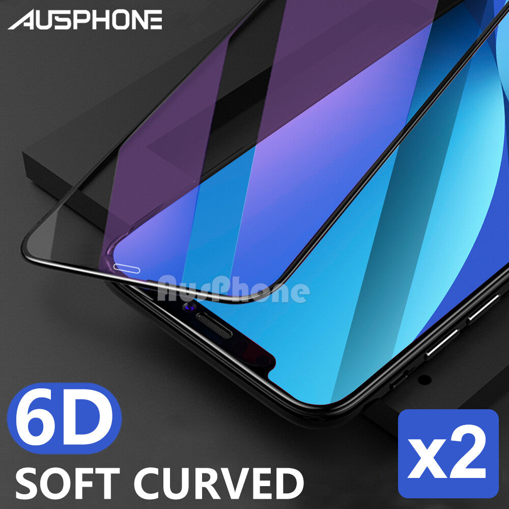 2x iPhone Screen Protector Tempered Glass Pro Max