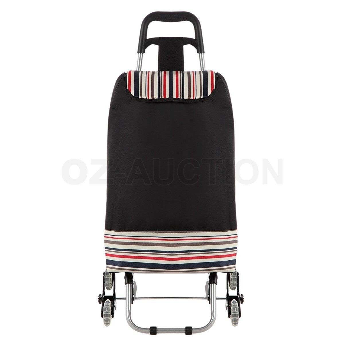 Waterproof Foldable Grocery Cart – Nylon Basket with Wheels
