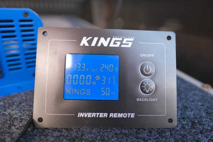 Kings 2000W Pure Sine Wave Inverter + Premium Inverter Remote Display
