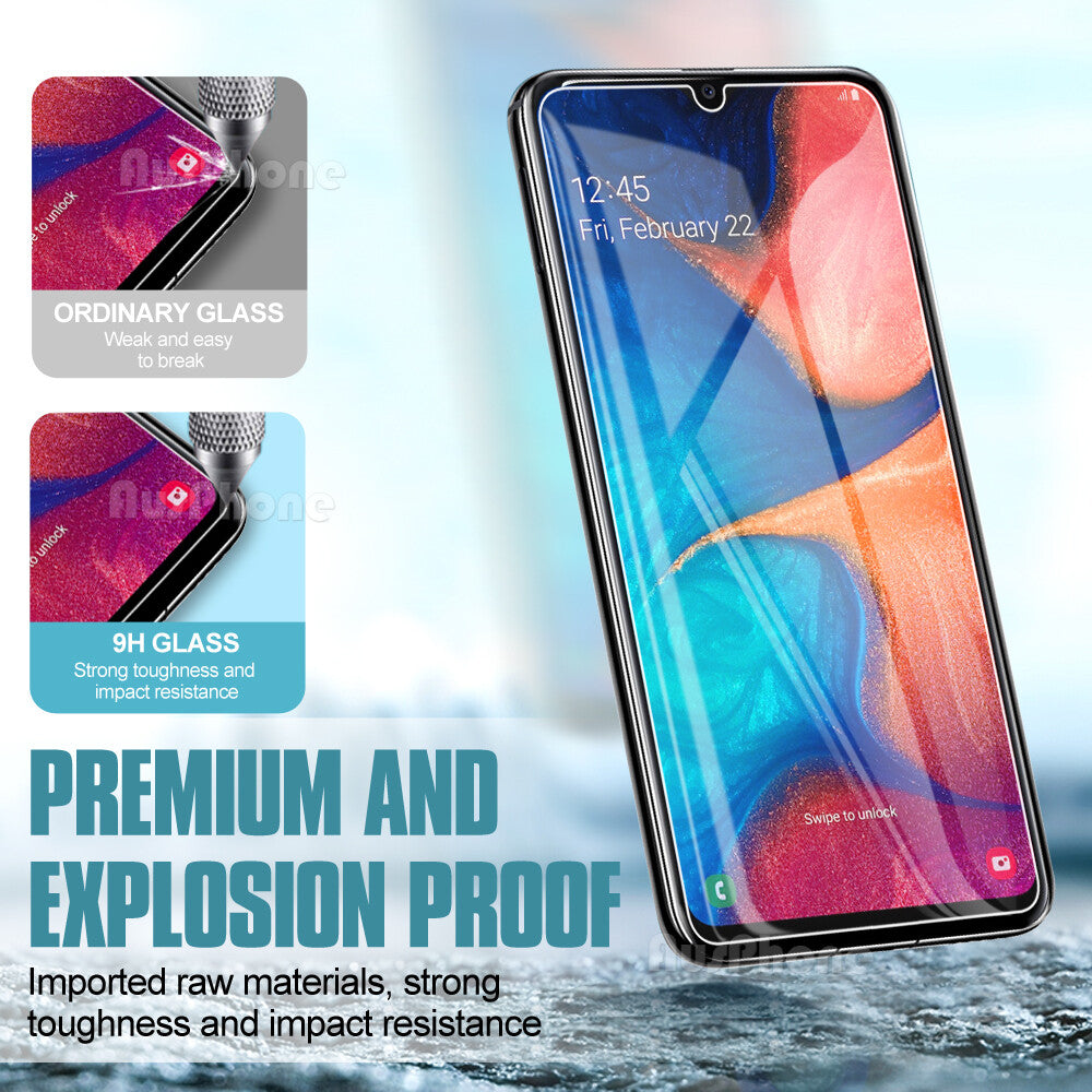 2X Tempered Glass Screen Protector for Samsung Galaxy