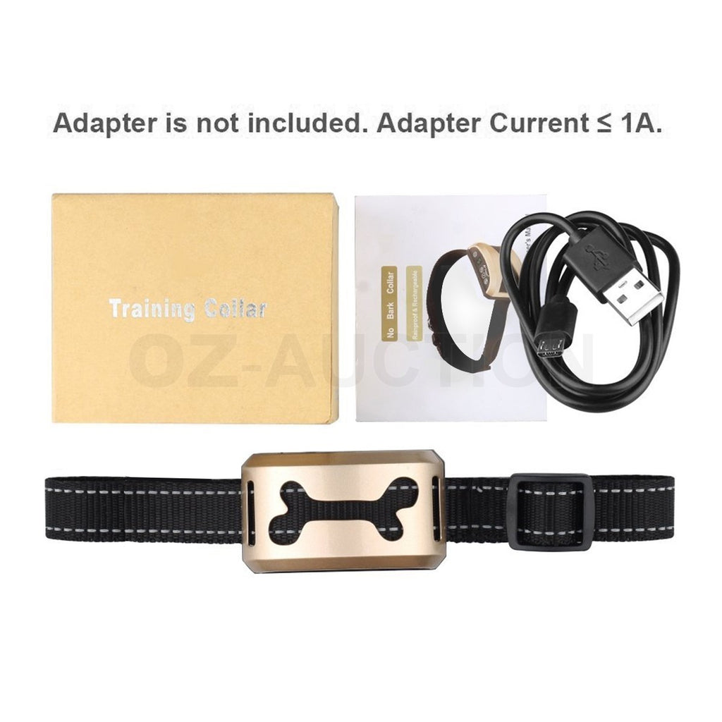 Dog Bark Collar Automatic Anti-Barking Control Rechargeable Pet