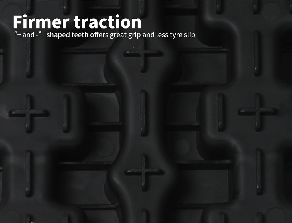Manan 2x 4WD Recovery Tracks – Car Sand/Snow/Grass Traction Kit 10T