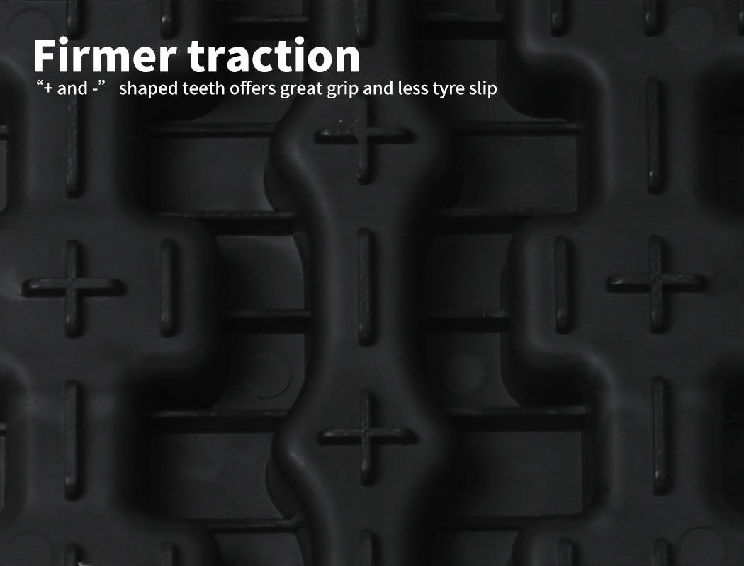 Manan 2x 4WD Recovery Tracks – Car Sand/Snow/Grass Traction Kit 10T