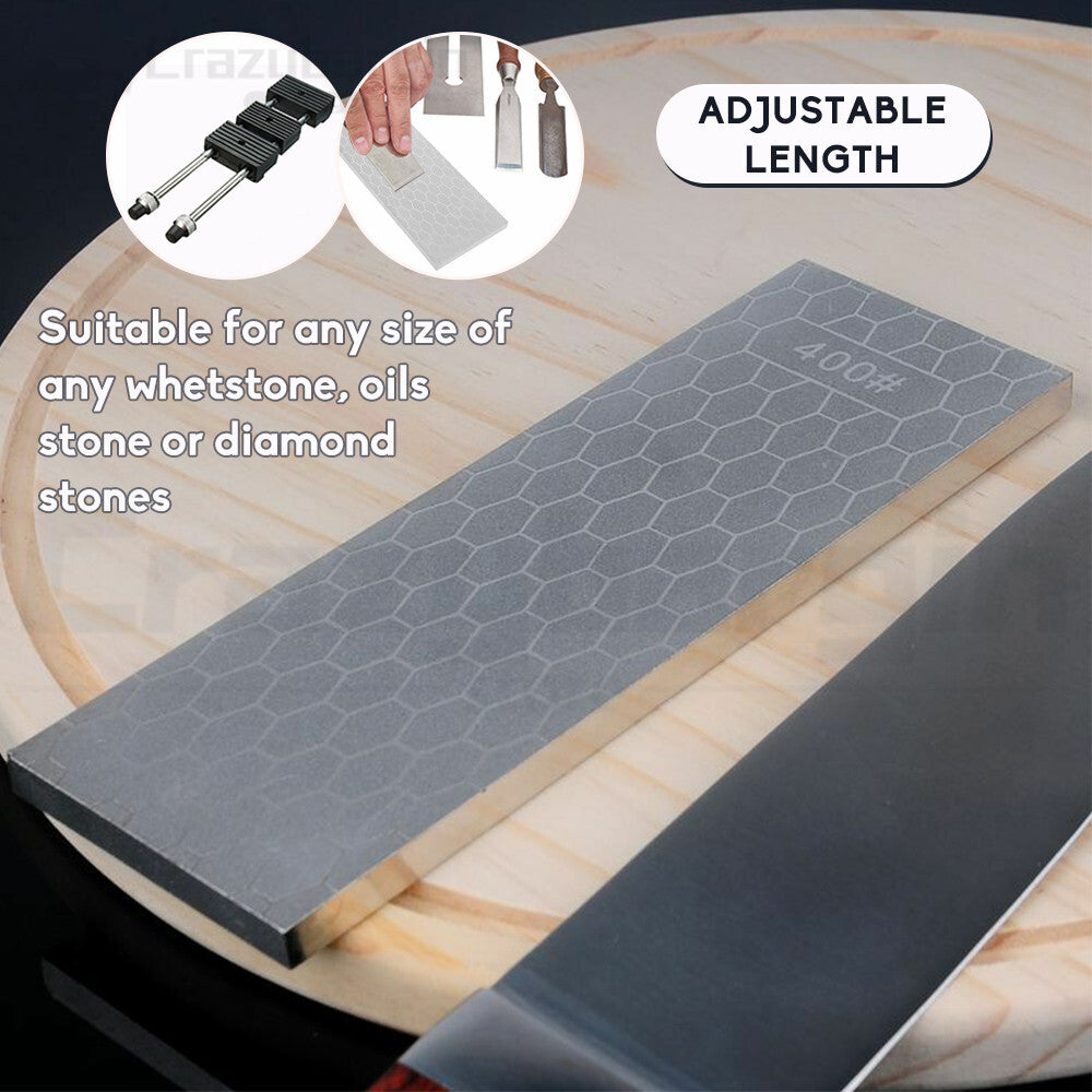 Double-Sided Diamond Sharpening Stone – Kitchen Knife Whetstone