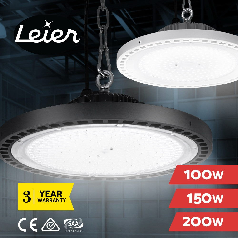 High Bay 200W LED Light Industrial Workshop Warehouse Gym