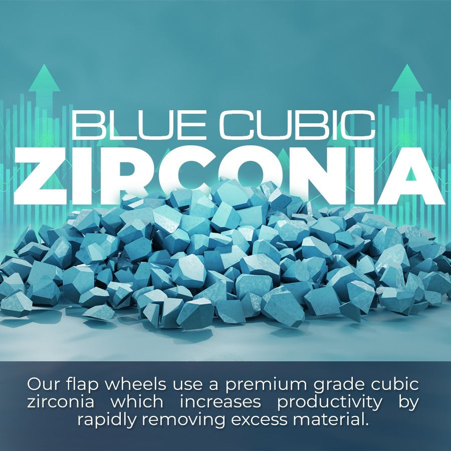 5" 125mm Zirconia Flap Disc – Grinder Sanding Disk for Metal