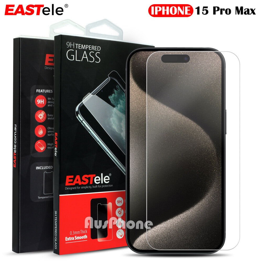 iPhone Tempered Glass Screen Protector for Pro and Max Models