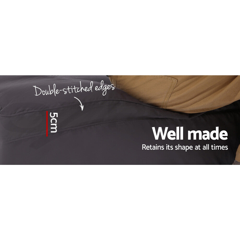 Bamboo Charcoal Pillowtop Mattress Topper Protector Cover