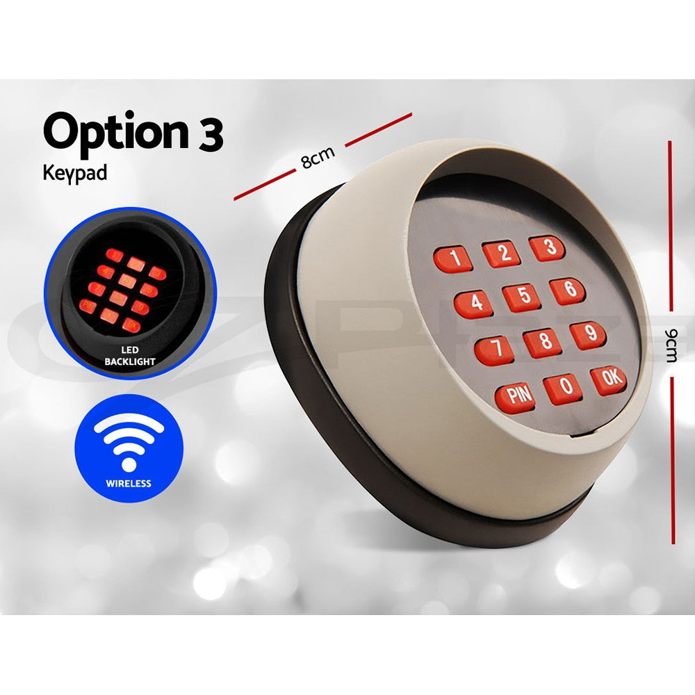 Gate Opener Accessories Remote Solar Panel Keypad Waterproof
