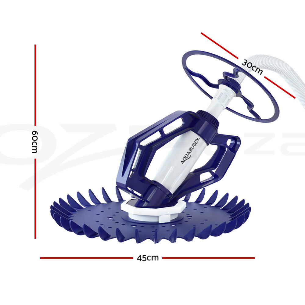 Aqua Buddy Pool Cleaner Automatic Vacuum Suction 10M Hose