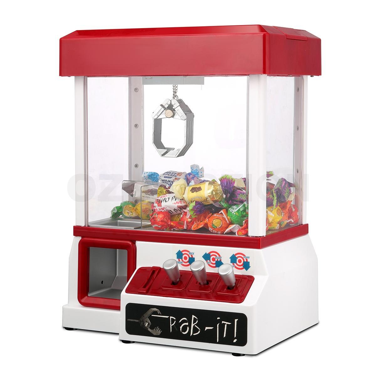 Carnival Arcade Claw Machine – Candy Grabber Prize Game for Kids