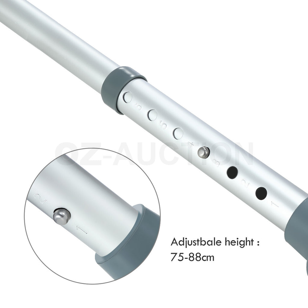 Shower Bath Chair Medical Seat Stool Safety Aid with Back Armrests