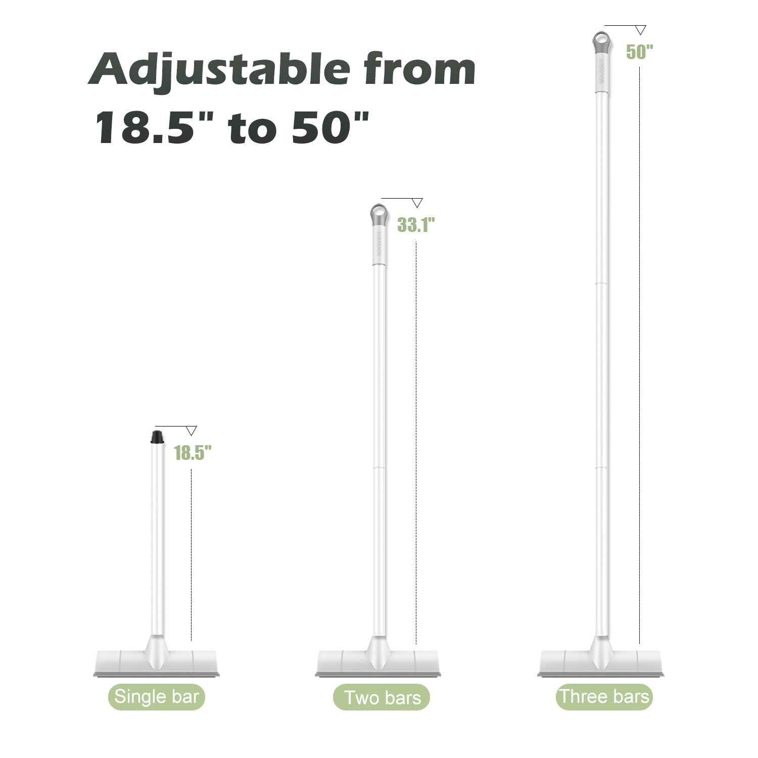 2-in-1 Long Handle Floor & Shower Brush – Bathroom & Kitchen Tiles