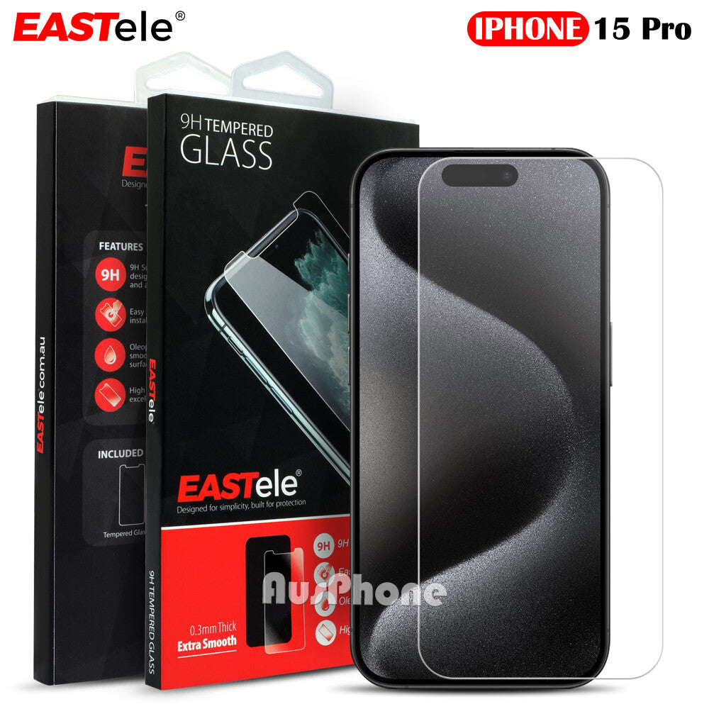 iPhone Tempered Glass Screen Protector for Pro and Max Models
