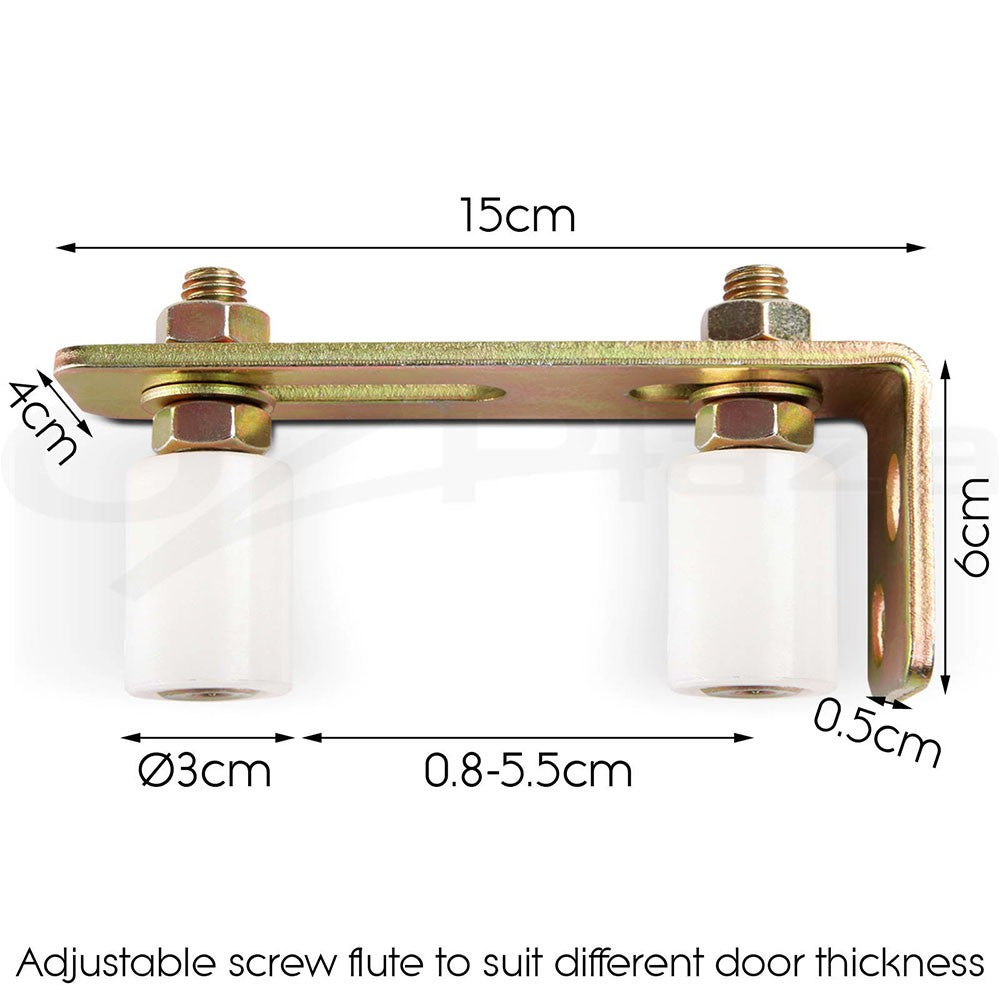 Sliding Gate Roller Guide Track Stopper Hardware