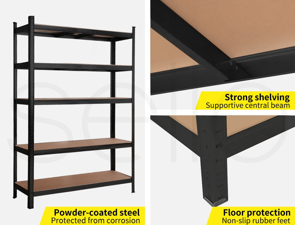 Traderight Steel Warehouse Shelving – Metal Pallet Storage 1.8x1.2m