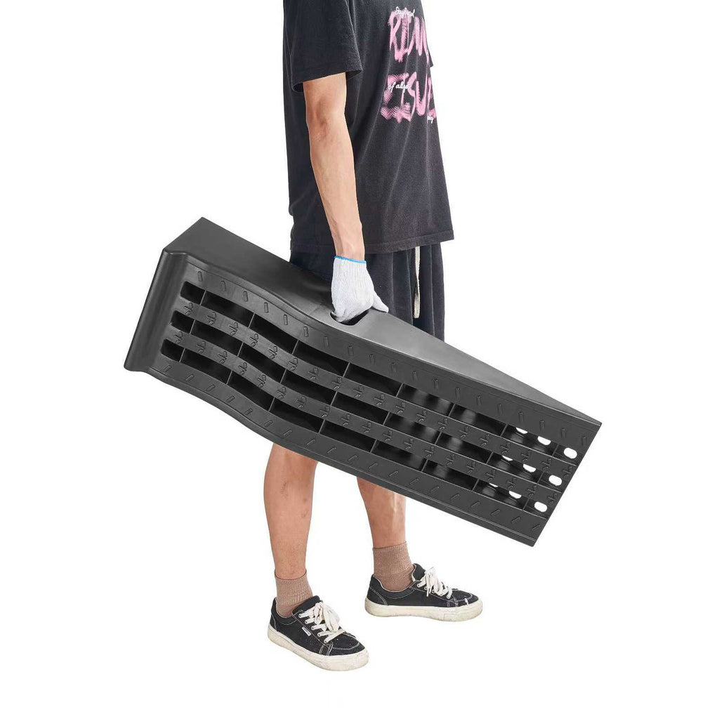 Uimoso Car Service Ramps, 2-Pack, 5897 kg Capacity, 155 mm Height Lift