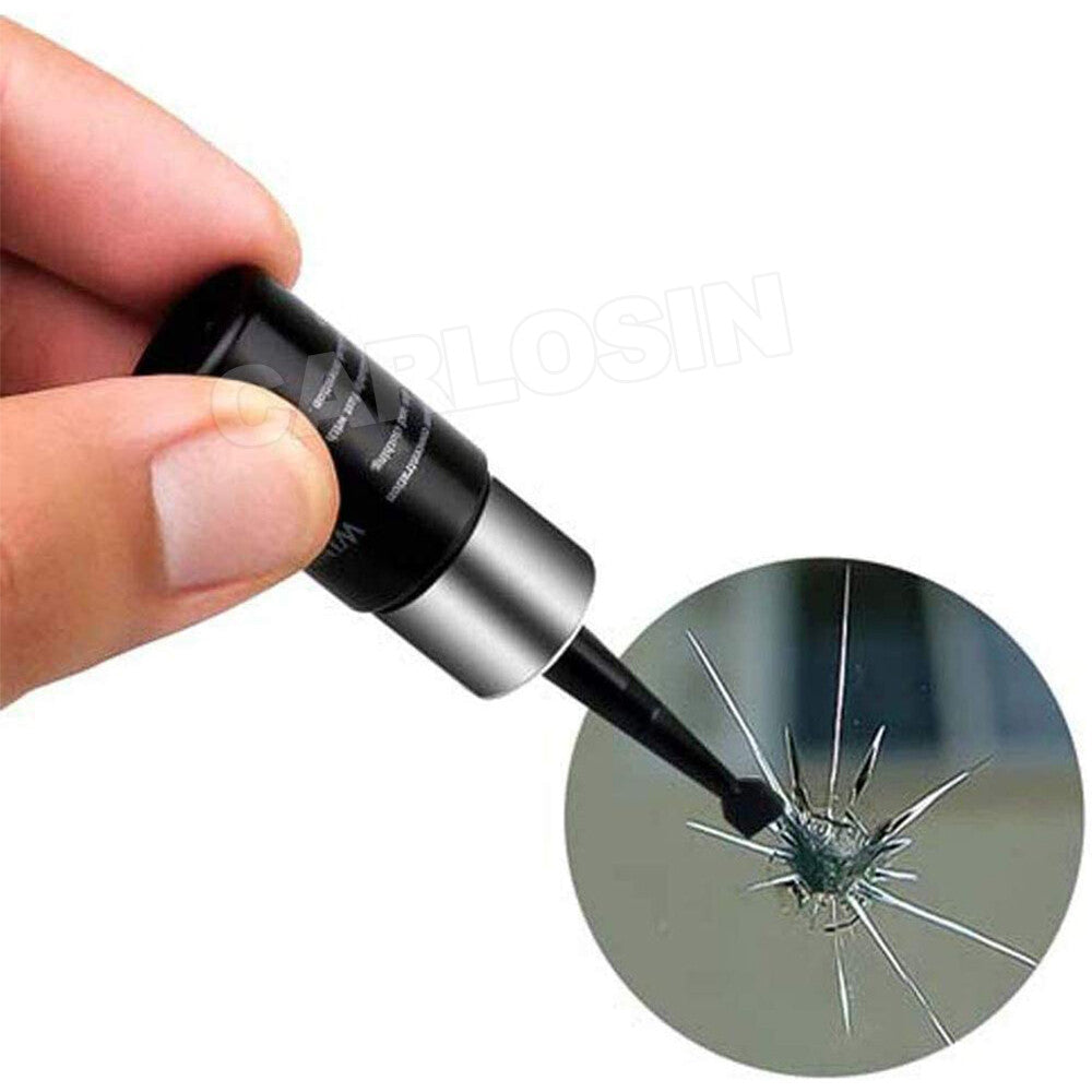 9x Car Windscreen Repair Kit Glass Window Crack Fix DIY Tool