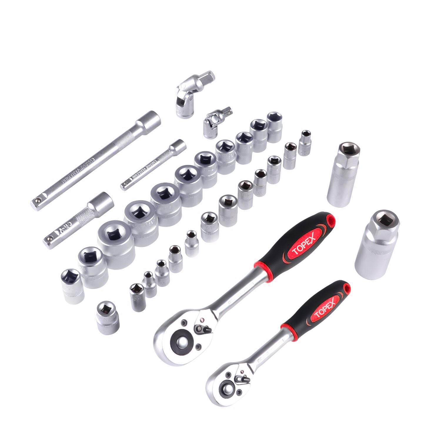 65pc Hand Tool Set – Portable Mechanics & Automotive Repair Kit