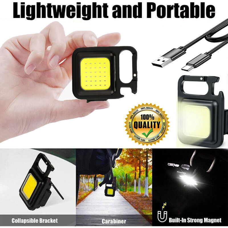 Waterproof COB LED Headlight – Motion Sensor for Running, Fishing & Travel