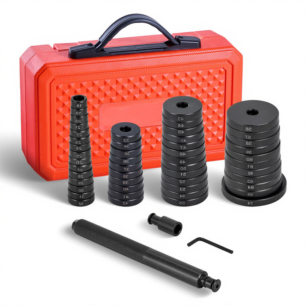Uimoso Bearing Press Kit Bushing Bearing Seal Driver Removal Tool Set 52Pcs Case