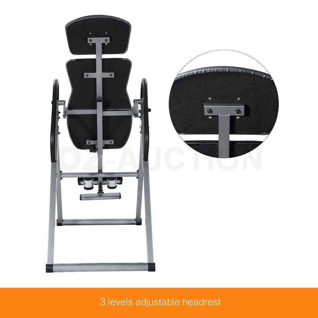 Genki Inversion Table – Adjustable, Heavy Duty Back Inverter with PVC Belt