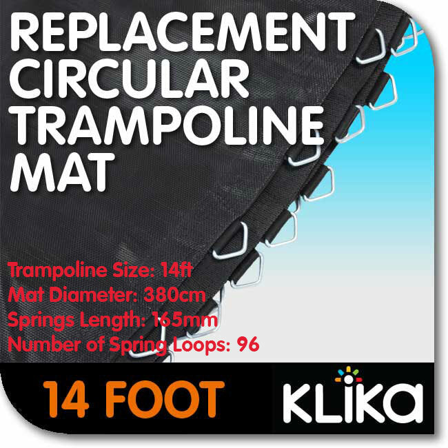 14ft Round Trampoline Mat Replacement for Outdoor Use