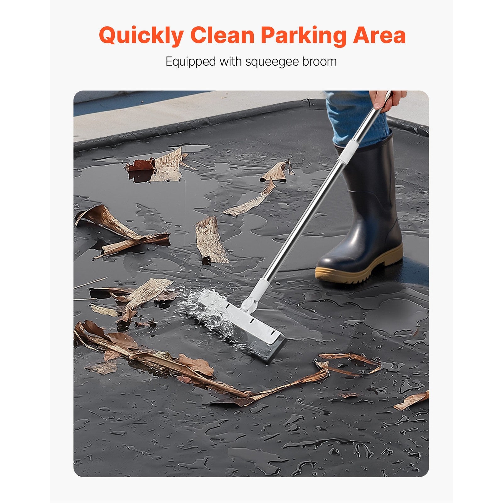 Uimoso Containment Mat with Non-Slip Surface, Waterproof, 2.4x5.5m, Raised Edges