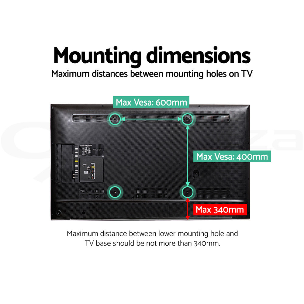 32–70" TV Stand Desktop Swivel Mount Bracket LED