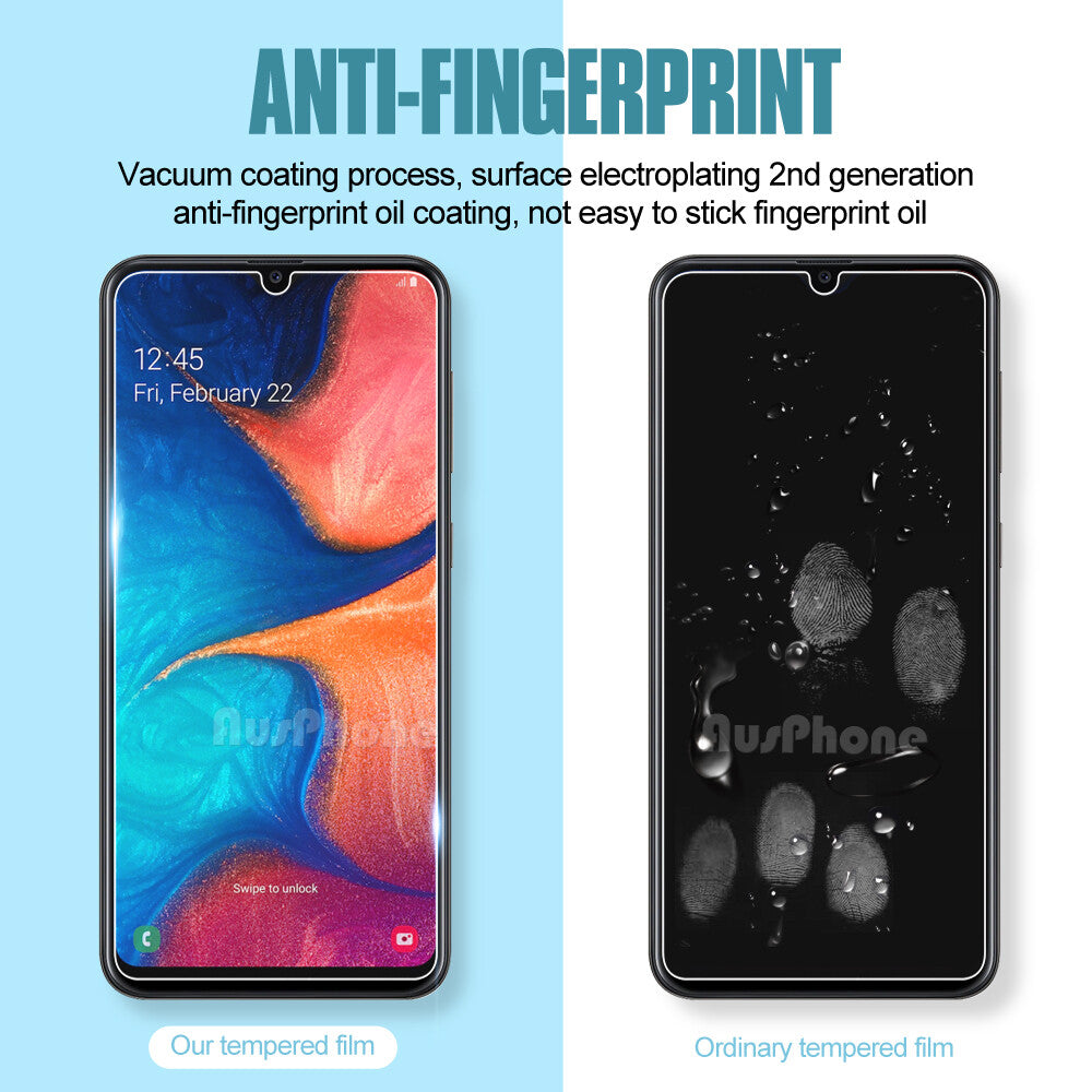 2X Tempered Glass Screen Protector for Samsung Galaxy