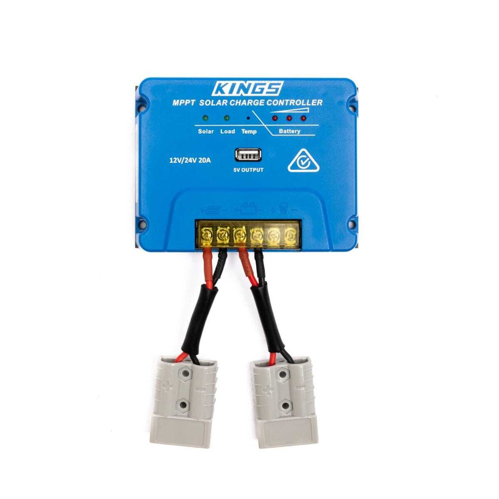 Adventure Kings 20A MPPT Solar Regulator USB Charging Power 4WD Caravan Control