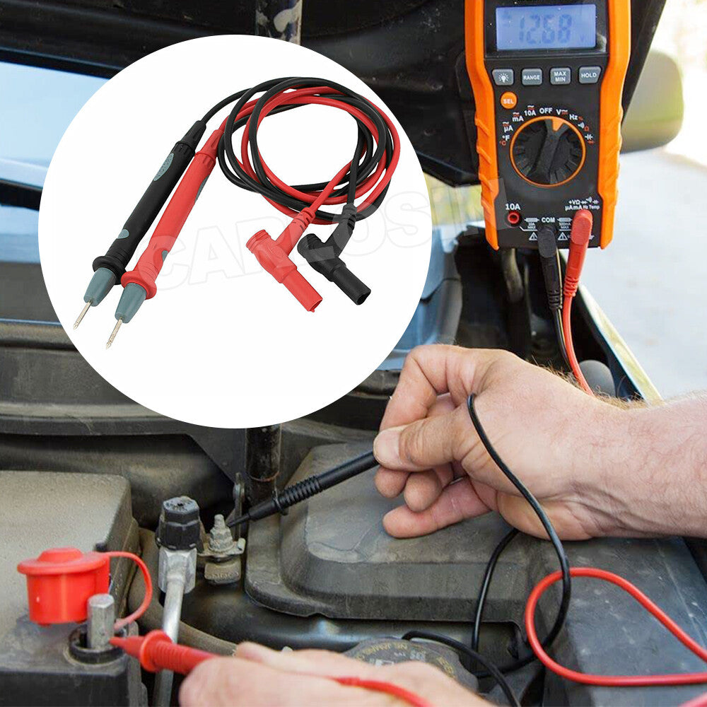 Multimeter Test Leads for Fluke Meter with Alligator Clip Probes 1000V 20A