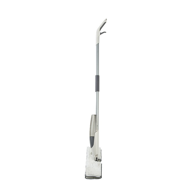 360° Swivel Spray Mop – Double-Sided Microfiber Pads for Wood Floors