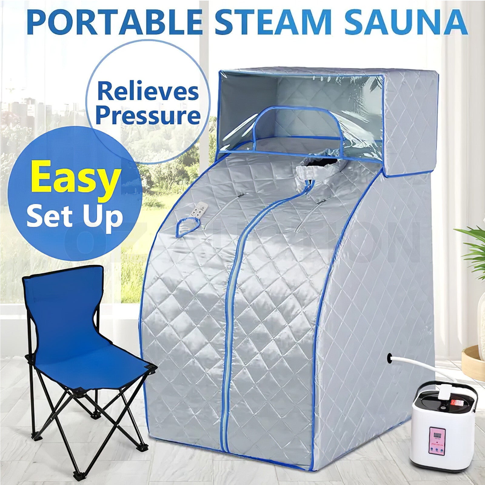 Portable Home Steam Sauna – Tent Steamer for Slimming & Skin Spa