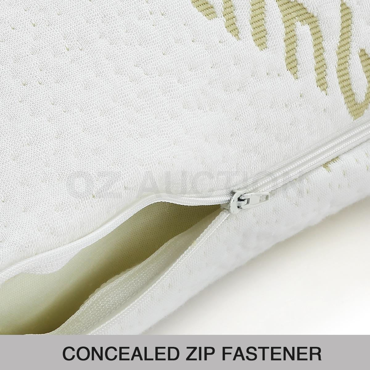 Full Large Bamboo Body Pillow – Memory Foam, Pregnancy & Maternity