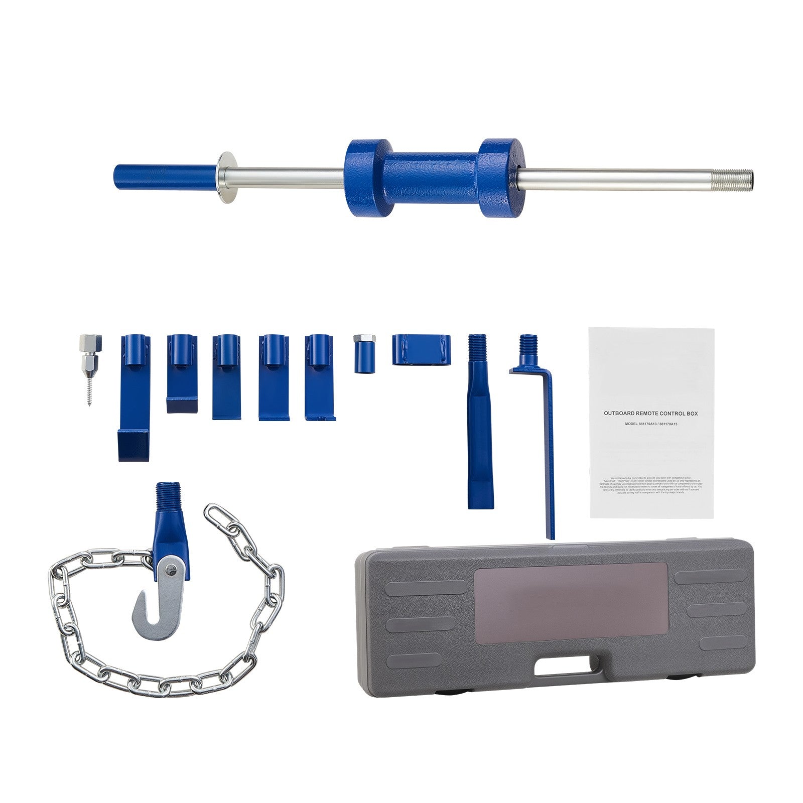 Uimoso 14 PCS Dent Puller Kit Slide Hammer Tool Set Auto Body Repair 13LBS