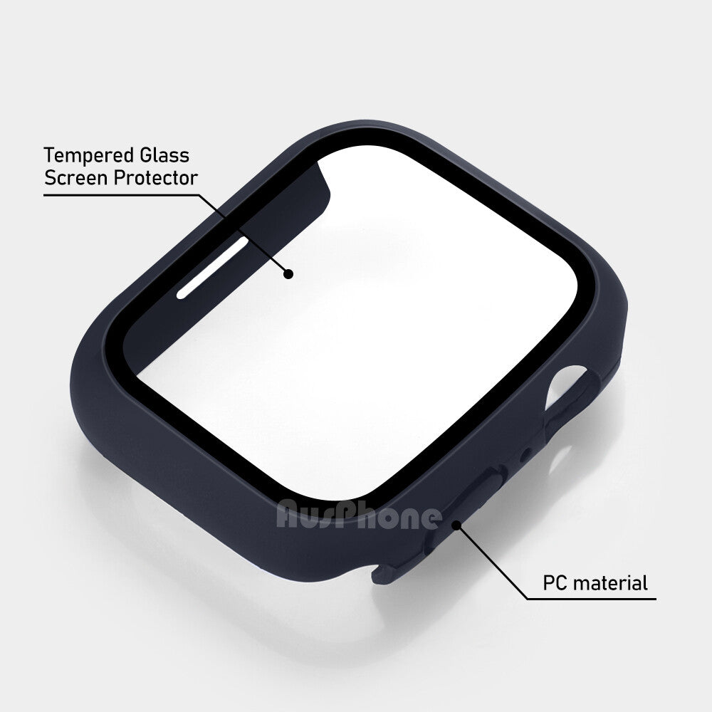 Apple Watch Case Full Glass Cover 40–49mm