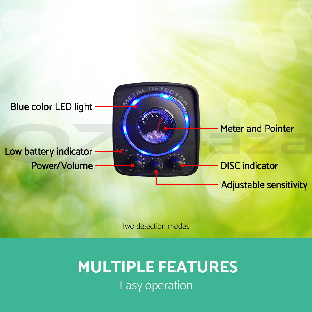 160mm Metal Detector Deep Sensitive Waterproof Gold Treasure Hunter