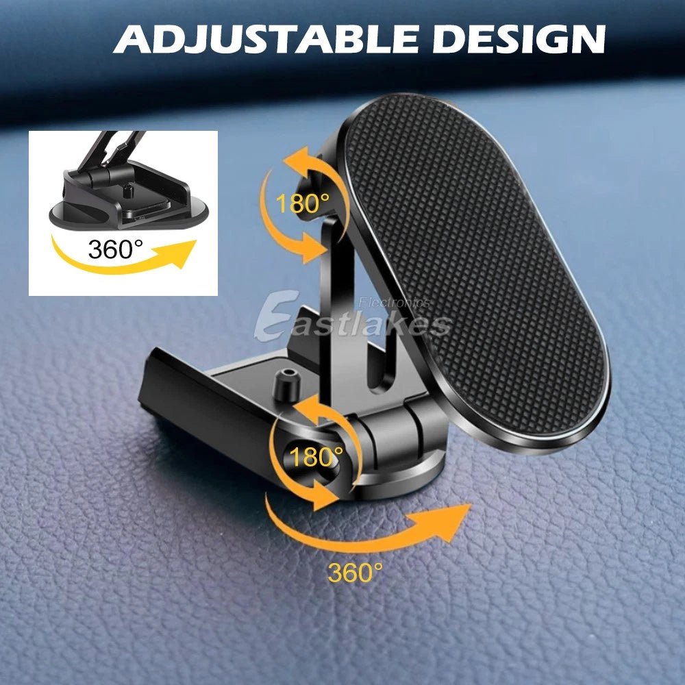 360° Magnetic Dashboard Windshield Rotation Mobile Phone Holder Car Mount Stand