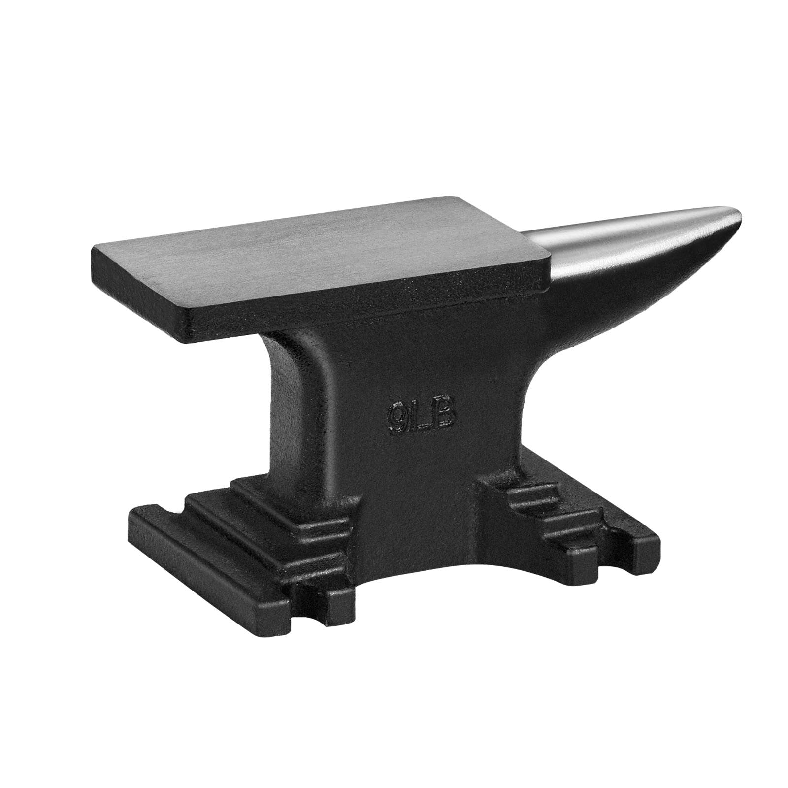 Uimoso Single Horn Cast Steel Anvil 8.8lbs Blacksmith for Forging Metalwork