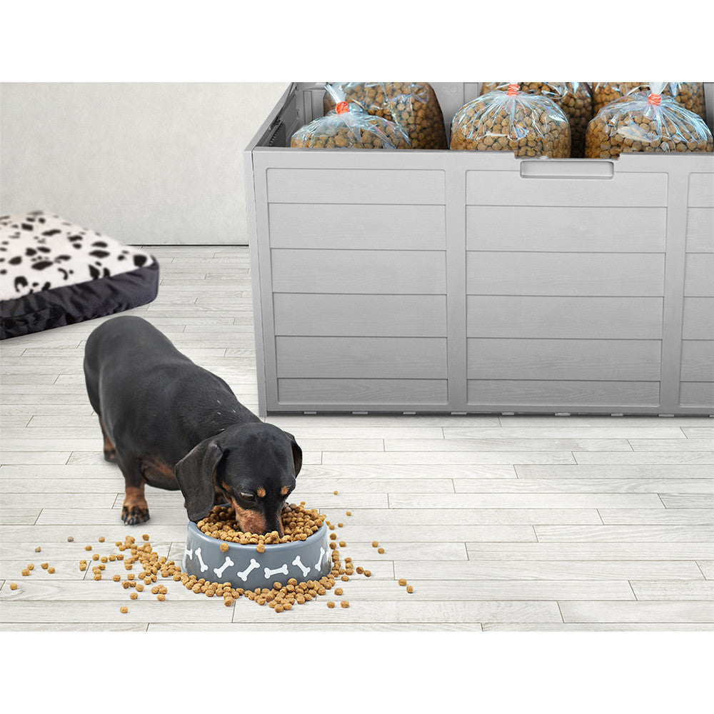Outdoor Storage Box 290L Lockable Garden Deck Container