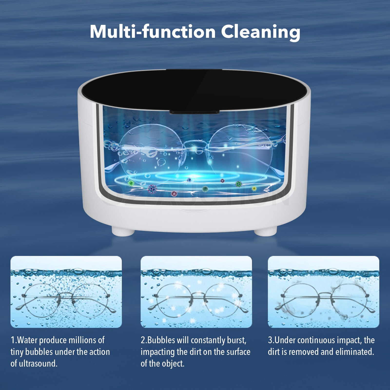 Maxkon 600ML Ultrasonic Cleaner – Jewellery & Silver Degassing Tank