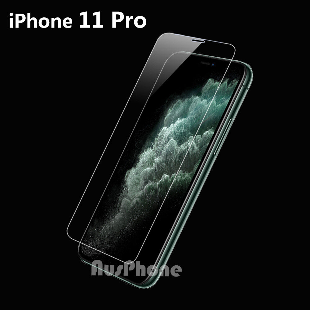 iPhone Tempered Glass Screen Protector Twin Pack