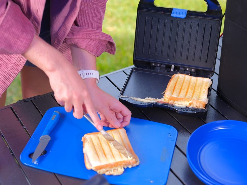 Kings 12V Travel Oven + 12V Travel Sandwich Press |Toasties |Grill