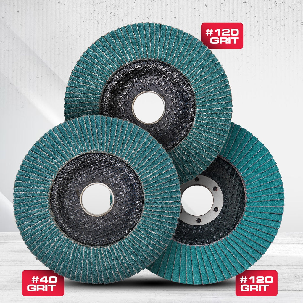 5" 125mm Zirconia Flap Disc – Grinder Sanding Disk for Metal