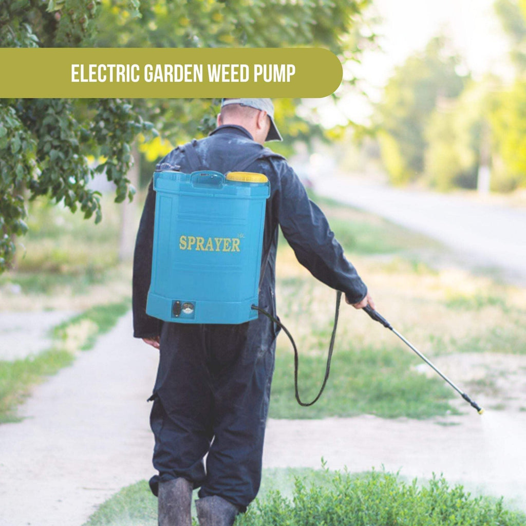 16L Rechargeable Backpack Pressure Sprayer for Garden Use