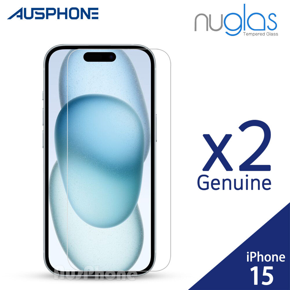 2x Tempered Glass Screen Protector for iPhone