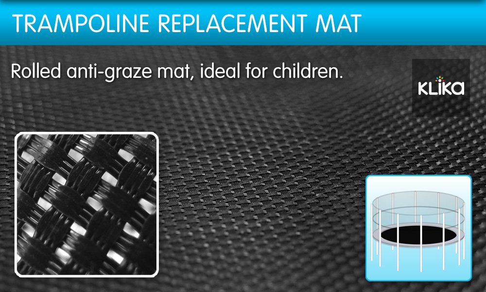 12ft Trampoline Mat Round Replacement Outdoor Trampolines