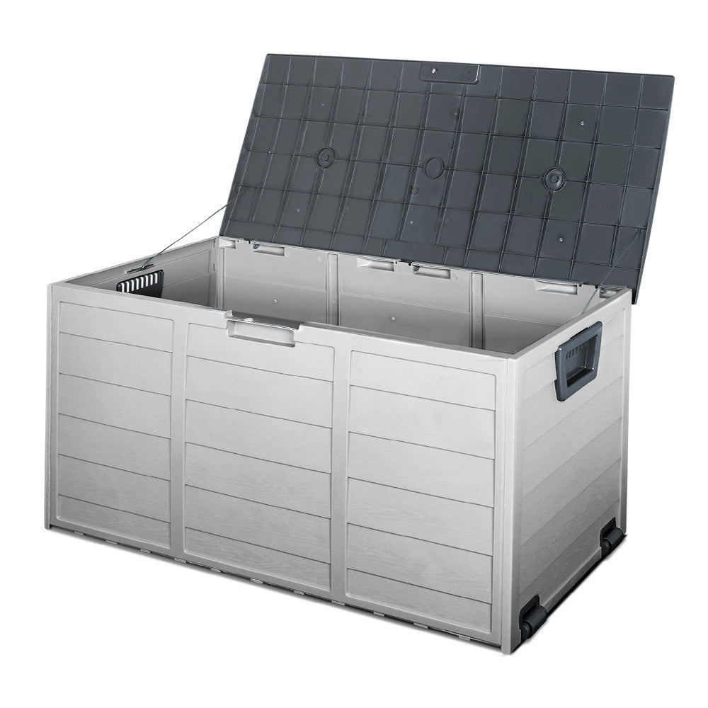 Outdoor Storage Box 290L Lockable Garden Deck Container