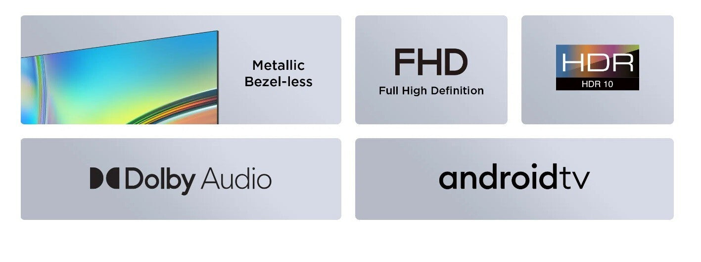 40" TCL Full HD Smart TV – Android, Netflix, Stan, Kayo, Binge 40S5400A